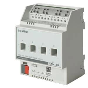 Bộ rơle KNX 4 kênh 230V AC 10AX, tải điện dung – Siemens 5WG1532-1DB31
